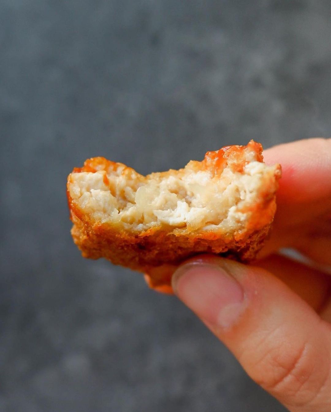 Tofu ‘Mcnuggets' with a Spicy Bbq Dip
