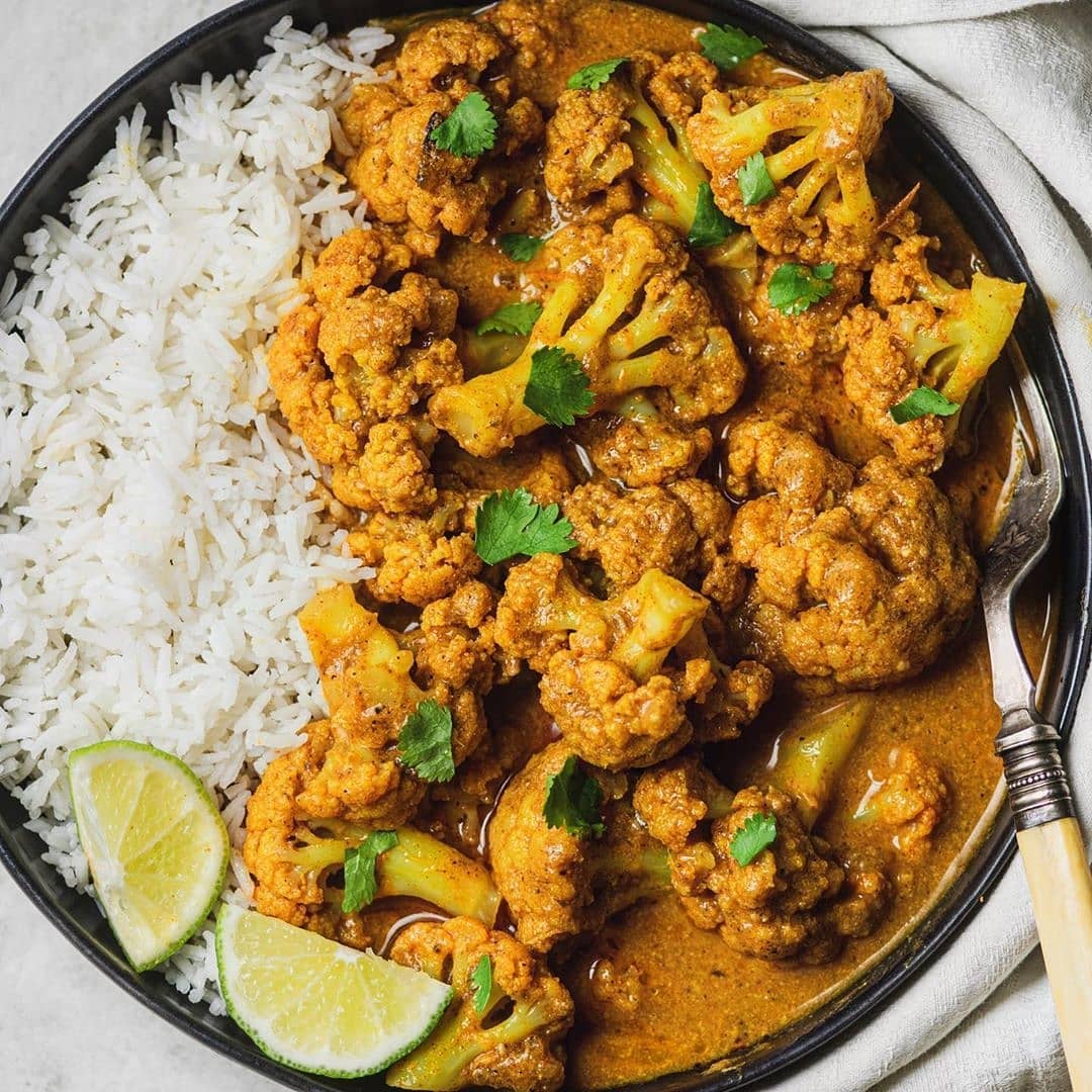 Almond Butter Cauliflower Makhani