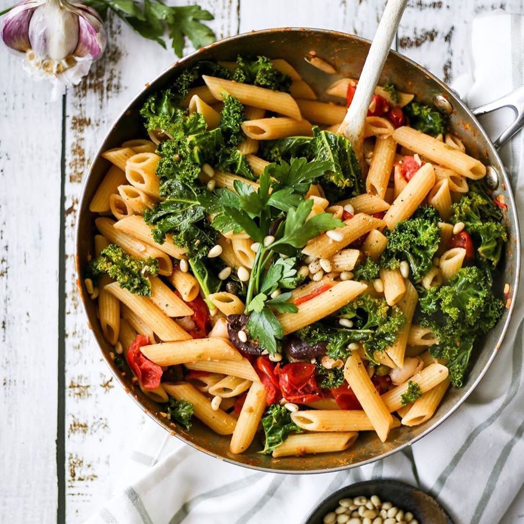 Puttanesca Inspired Pasta Dish