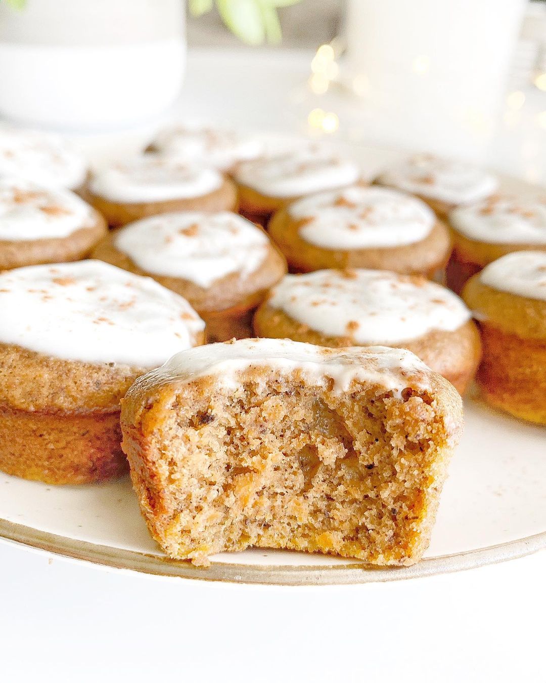 Cinnamon Sweet Potato Muffins
