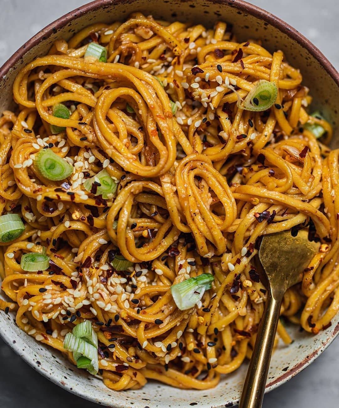 Quick Spicy Garlic Noodles