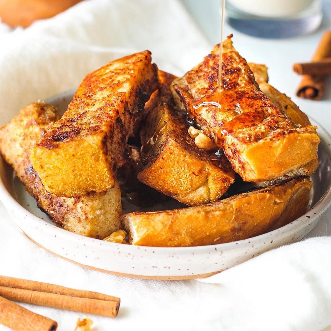 Cinnamon Banana French Toast Sticks