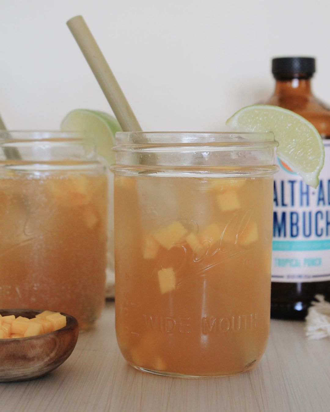 Tropical Punch Kombucha Mocktail