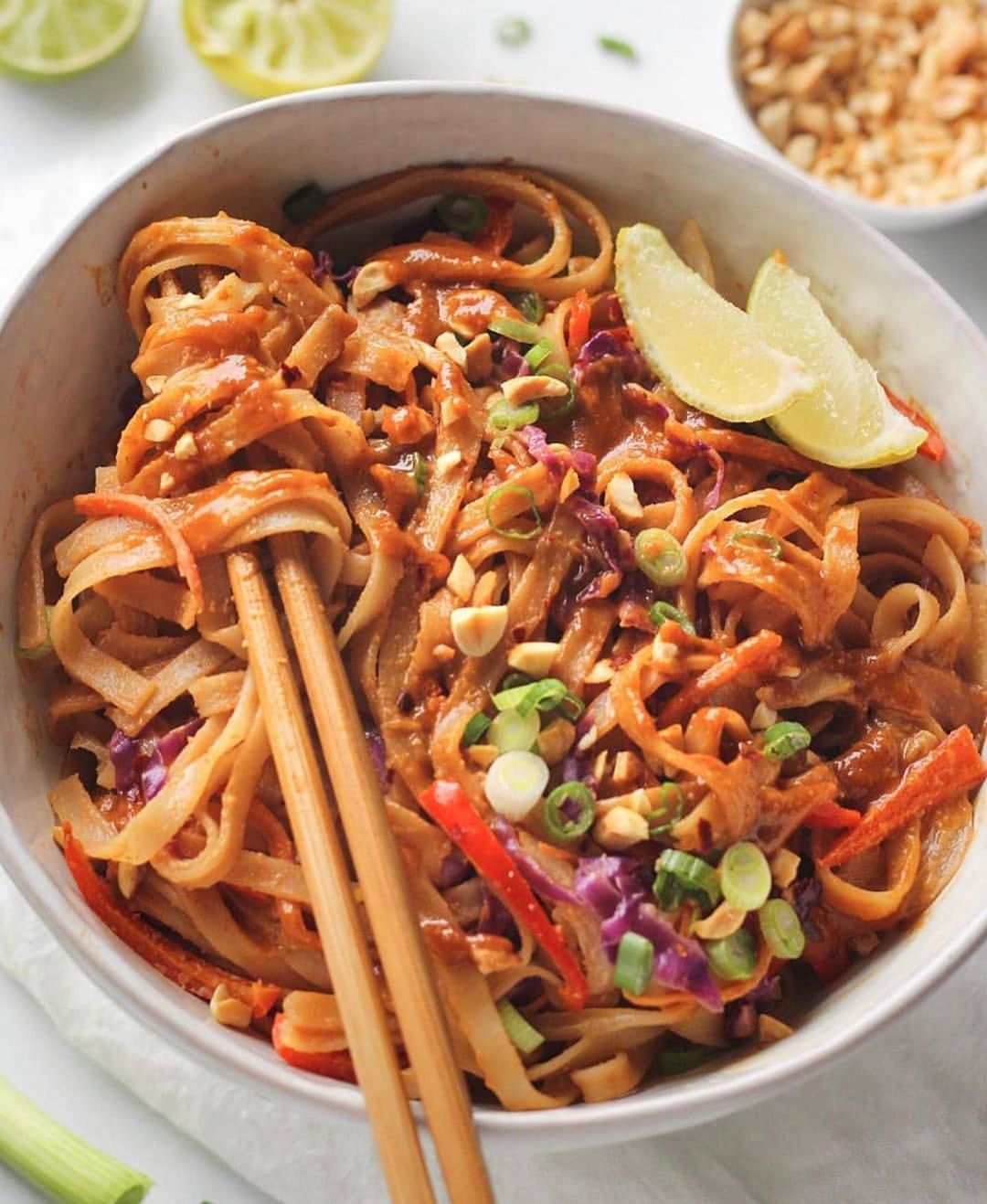 Saucy and Creamy Pad Thai Noodles