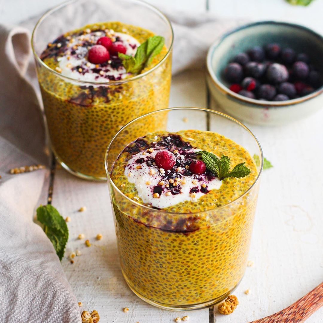 Golden Milk Chia Pudding