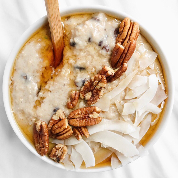 Maple Pecan Raisin Oatmeal