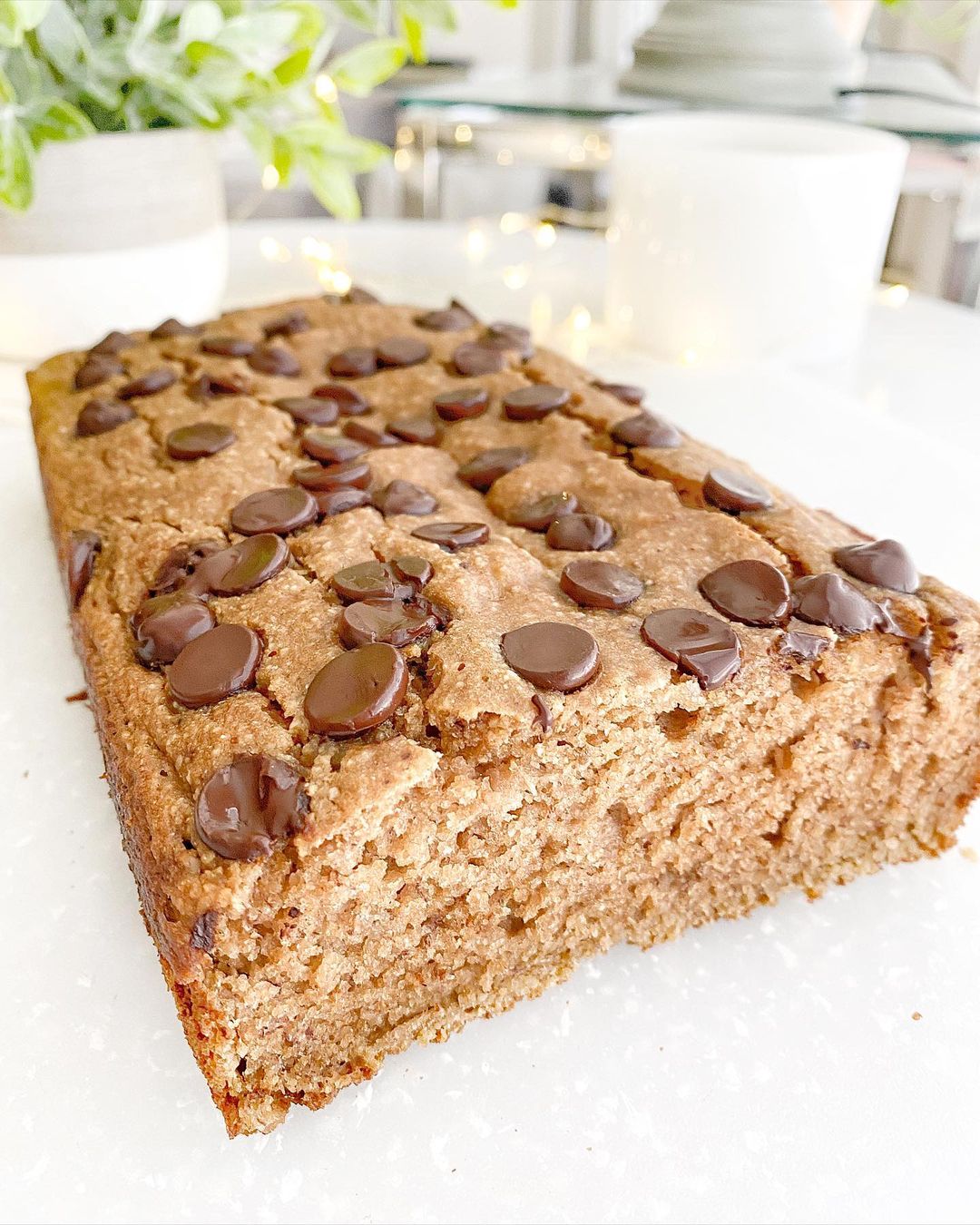 Fluffy Banana Bread with Yogurt and Almond Flour