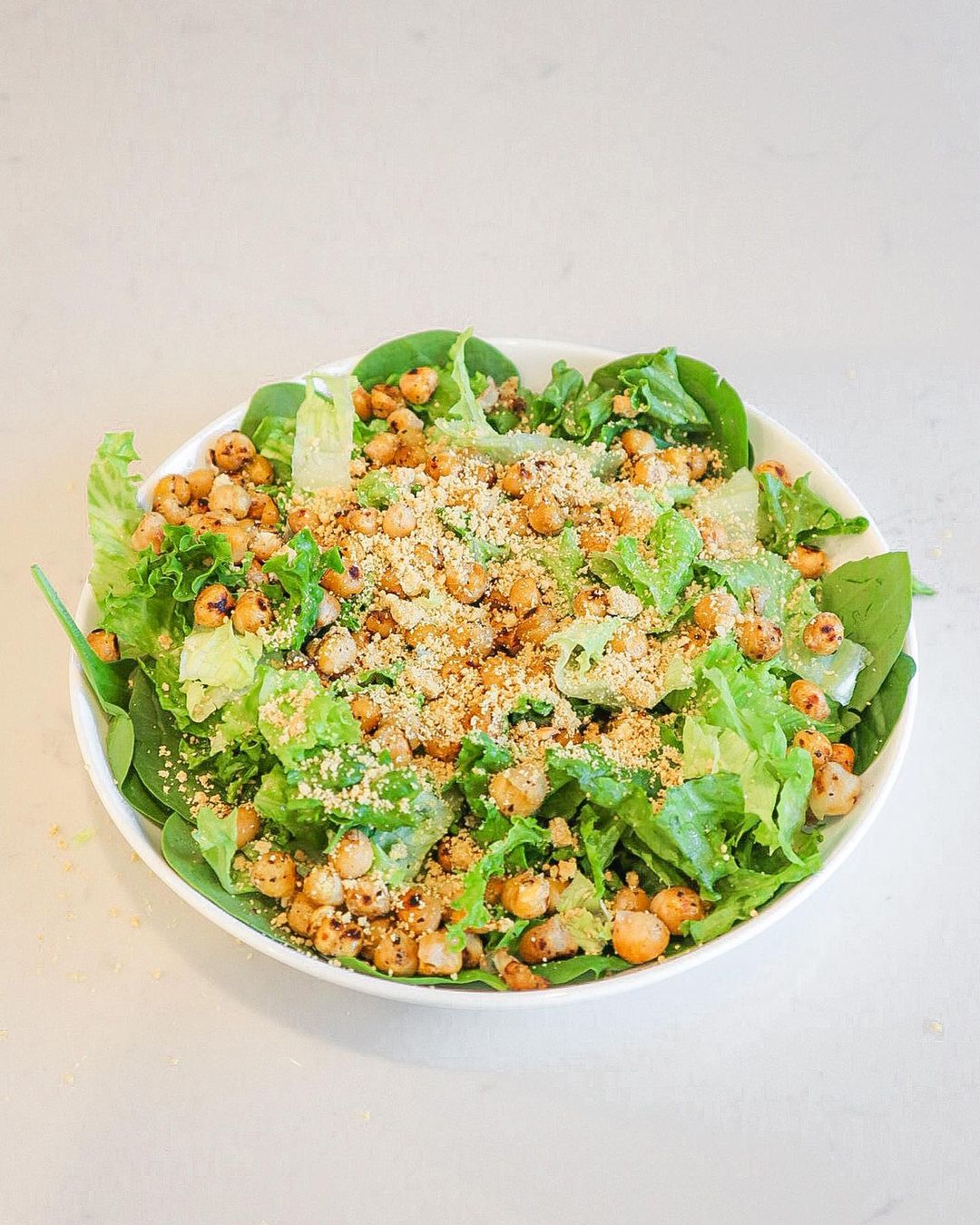 Creamy Vegan Caesar Salad