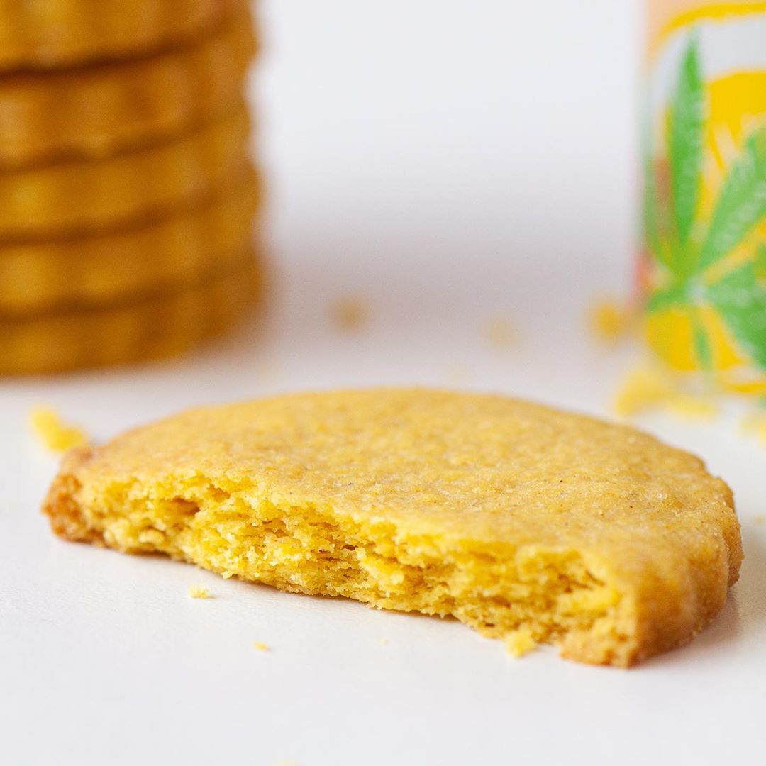 Turmeric and Ginger Shortbread Biscuits