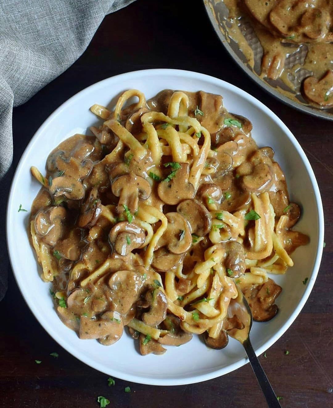 Incredible Vegan Mushroom Stroganoff