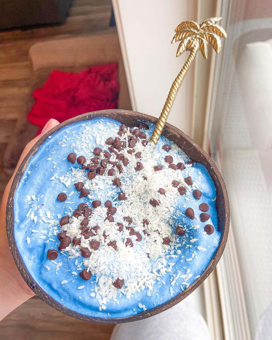 Blue Spirulina Smoothie Bowl