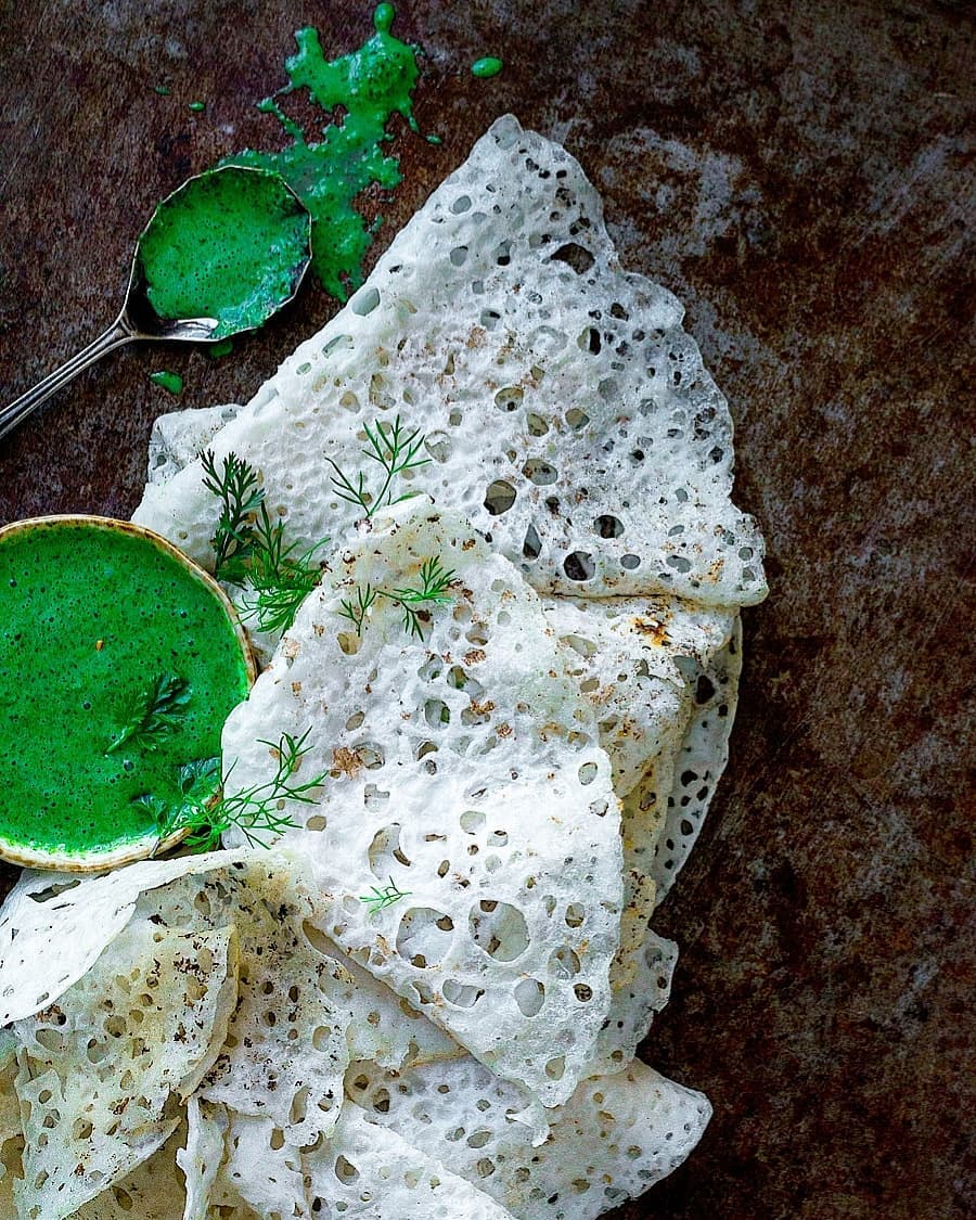 Easy Neer Dosa Made with Rice Flour