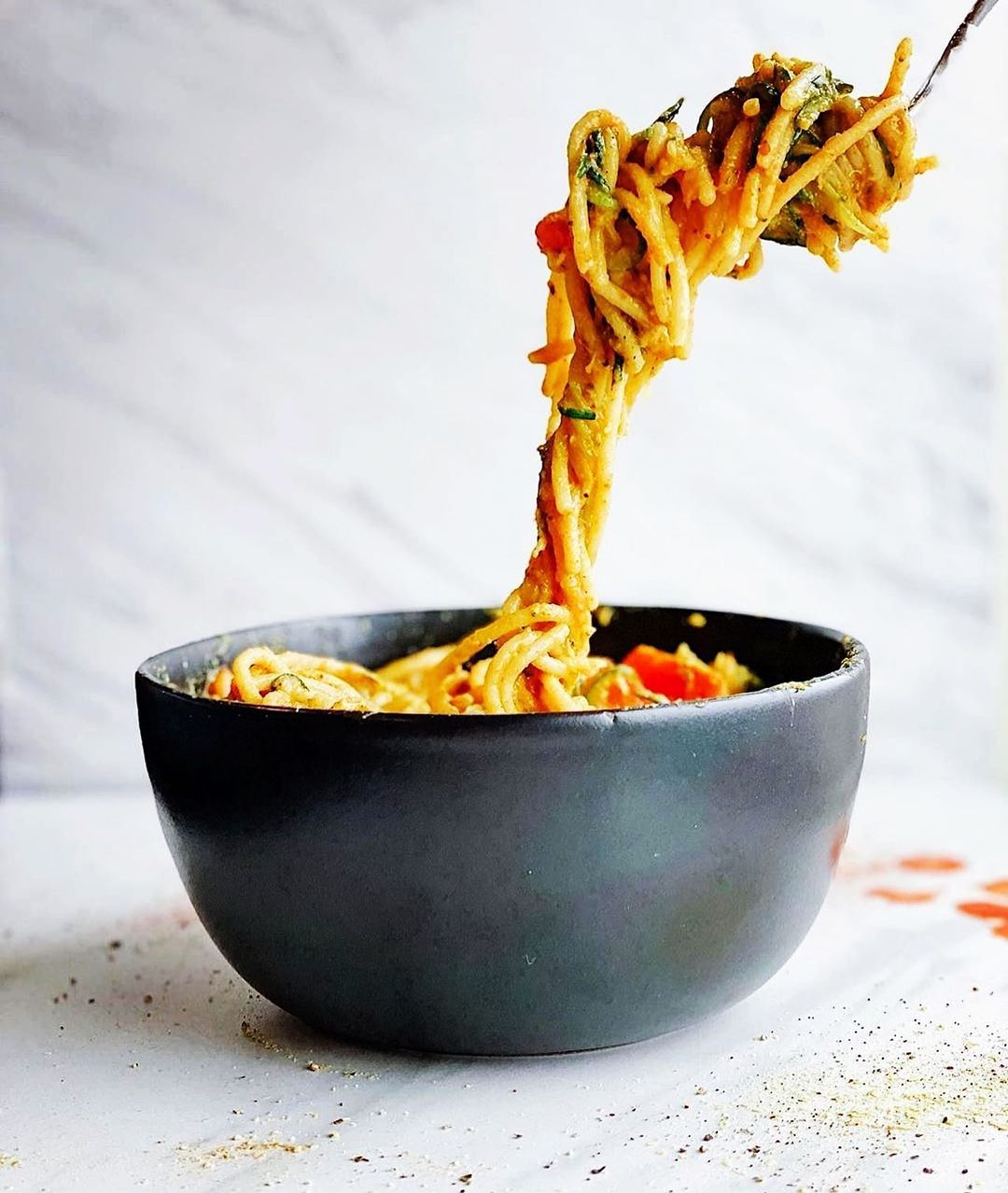 Easy Vegan Curried Pasta Dish