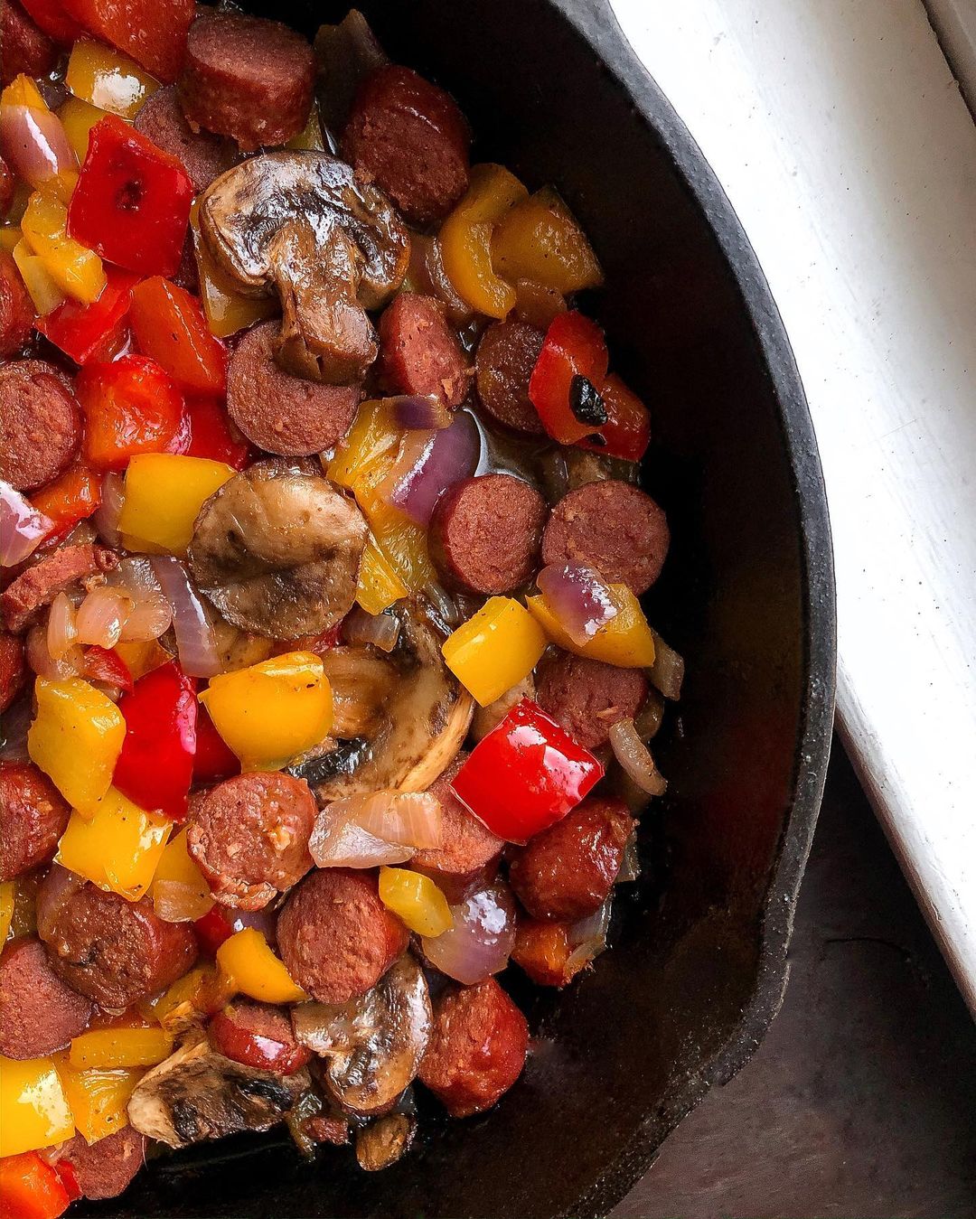 15-Minute Sausage and Vegetable Skillet