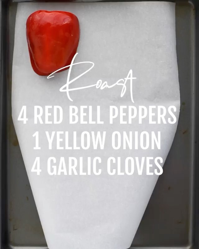 Sweet Roasted Bell Pepper Sauce