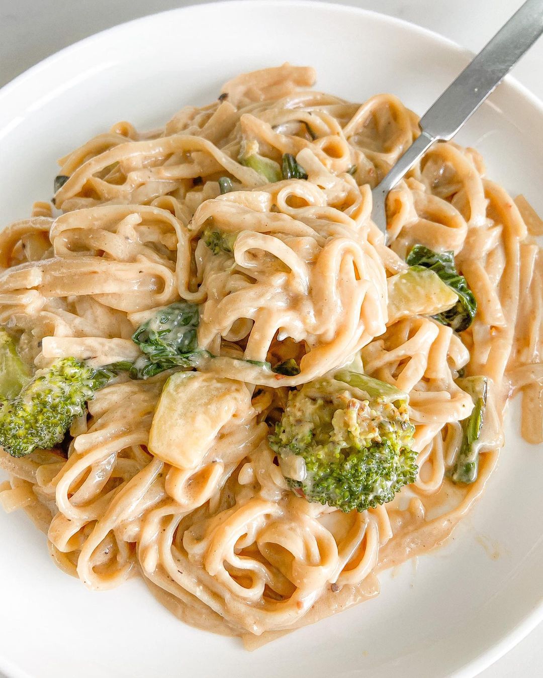 Easy Vegan Creamy Pad Thai