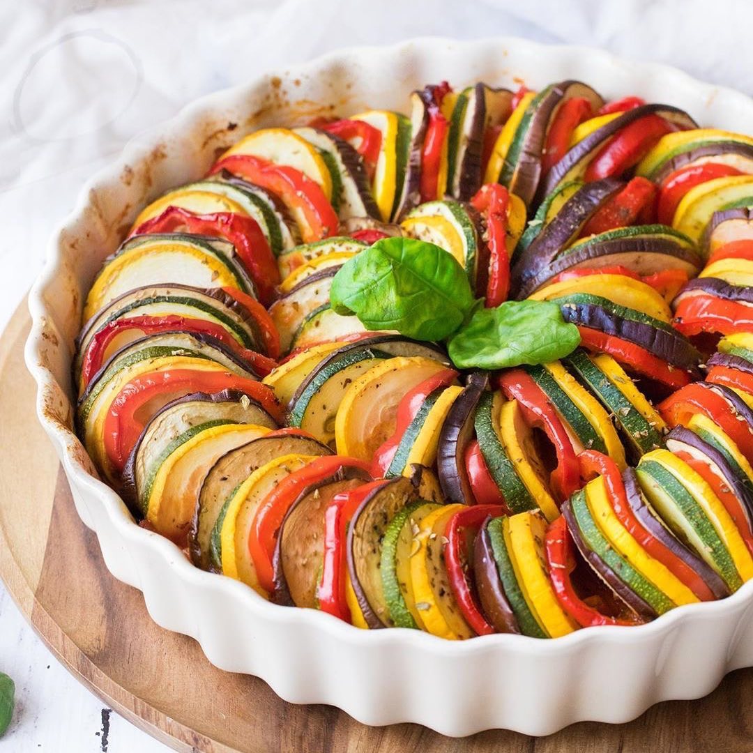 Easy Vegan Ratatouille Dish