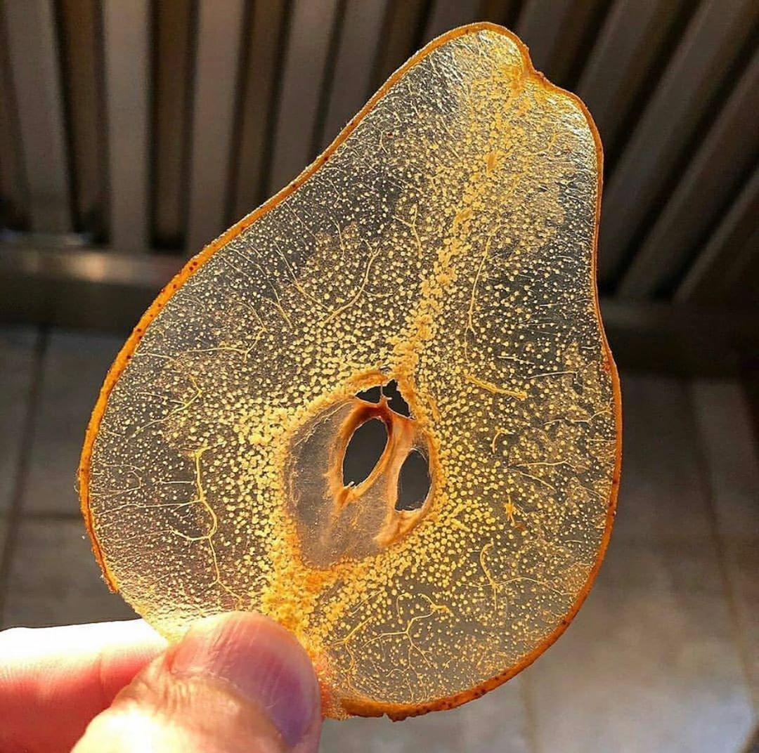 Baked Clear Pear Chips
