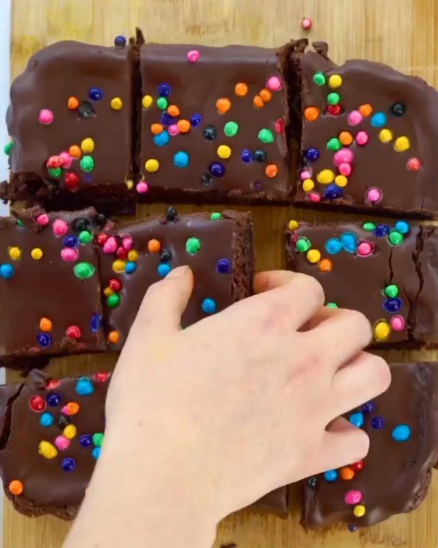 Vegan Cosmic Brownies