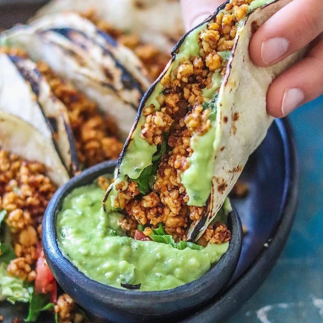 Spicy Mexican Vegan Tacos