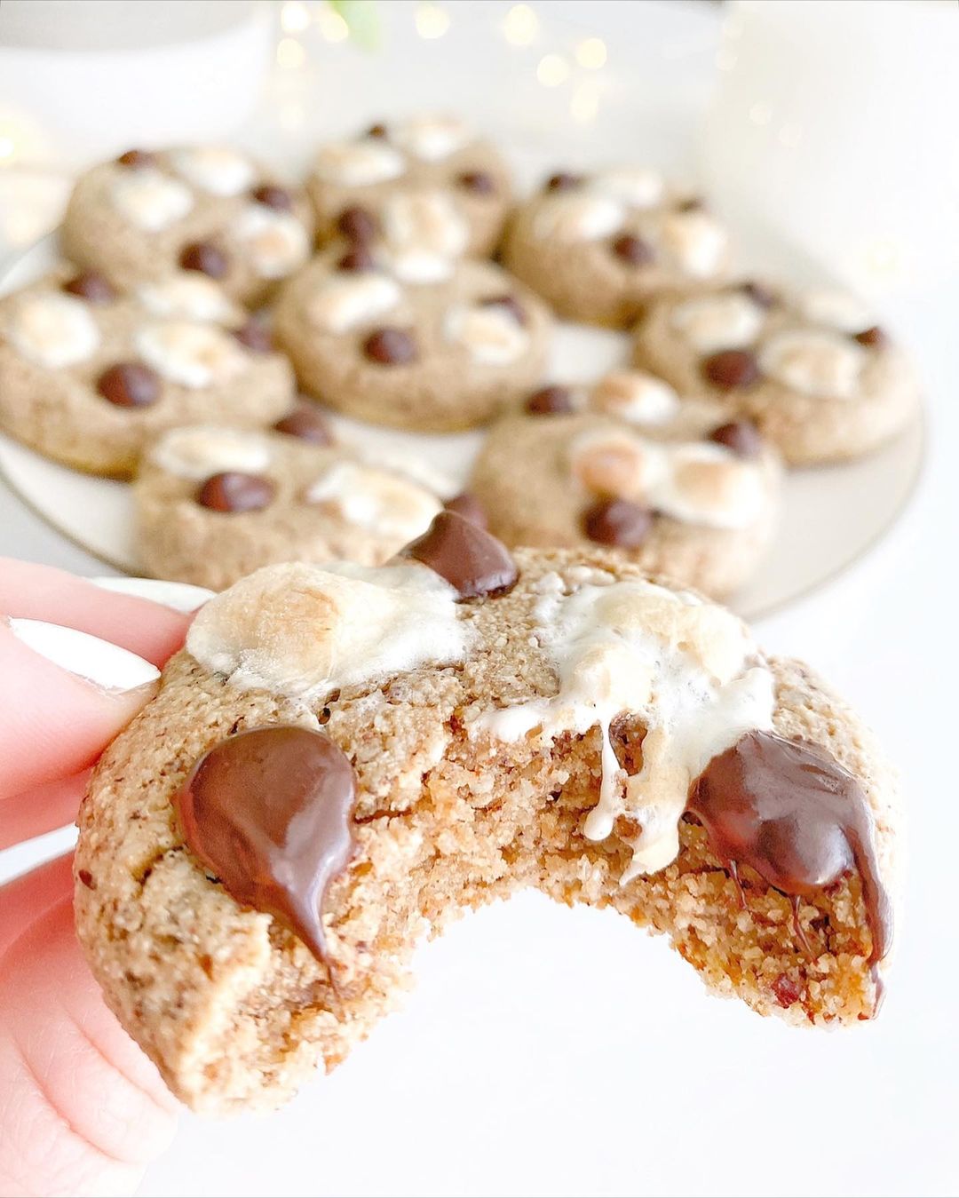 Peanut Butter S’mores Cookies