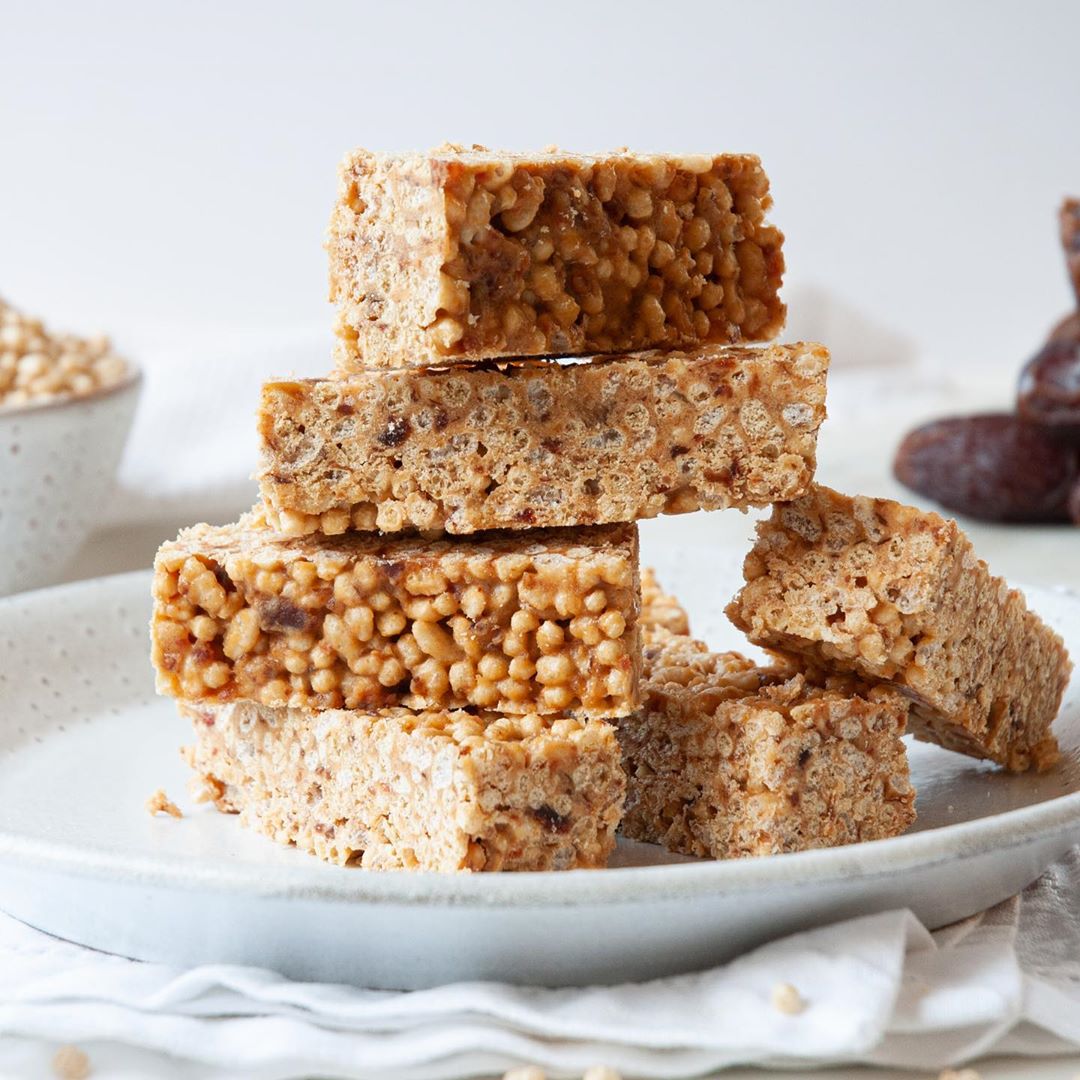 Easy Vegan No-Cook Date Krispie Treats