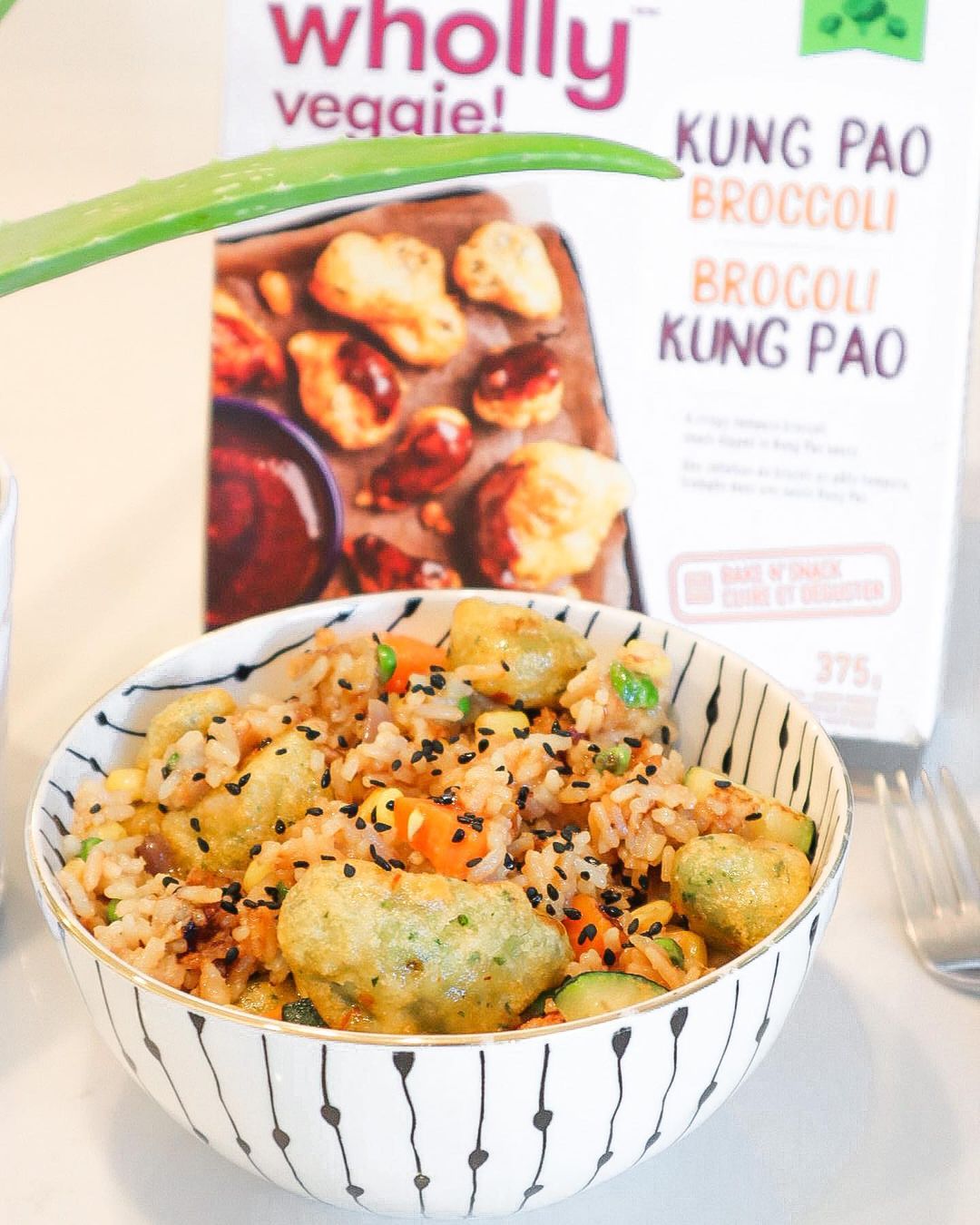 Veggie Fried Rice W Kung Pao Broccoli
