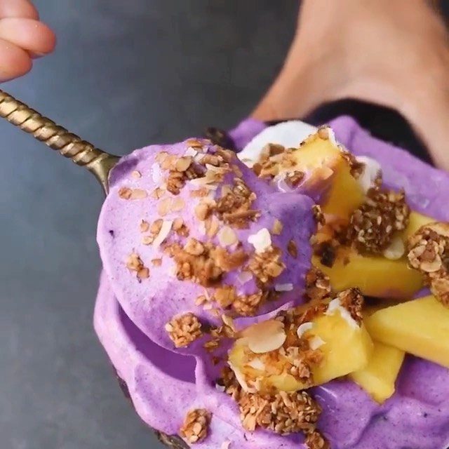Purple Dream Nicecream Smoothie