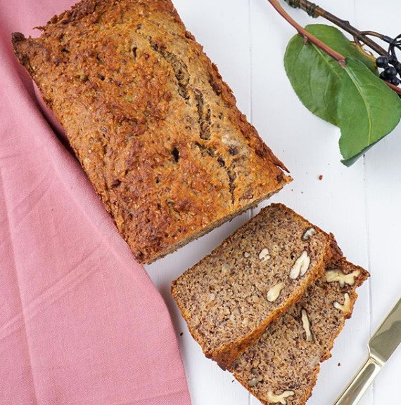 Fluffy and Sweet Vegan Banana Bread