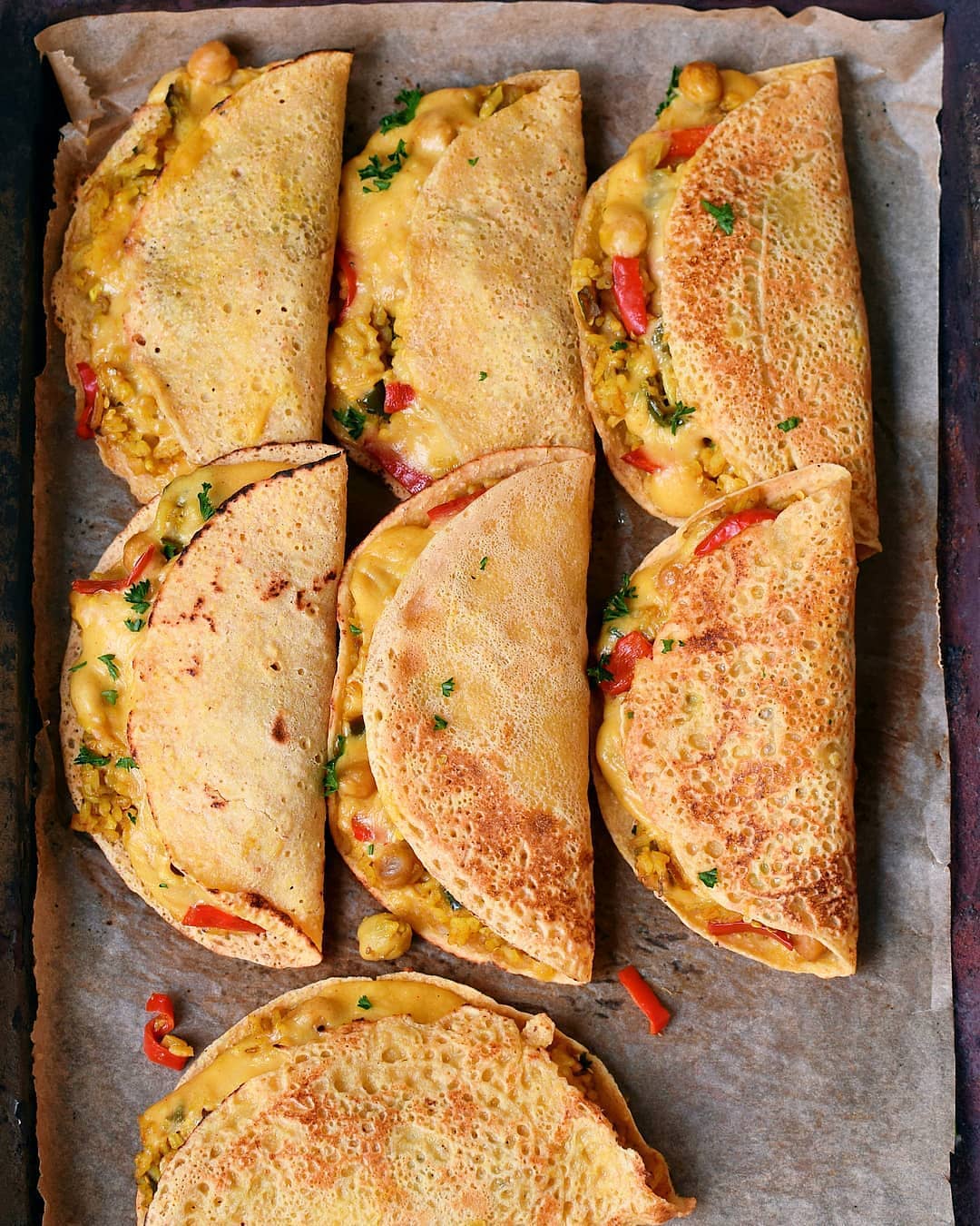Vegan Quesadillas with Black Beans and Cheese