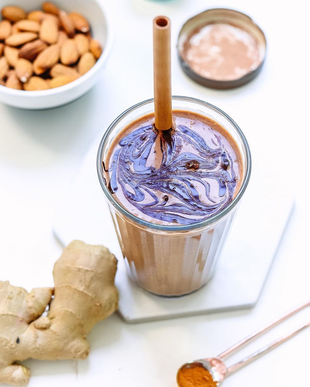 Thick Creamy Nutty Seed Smoothie