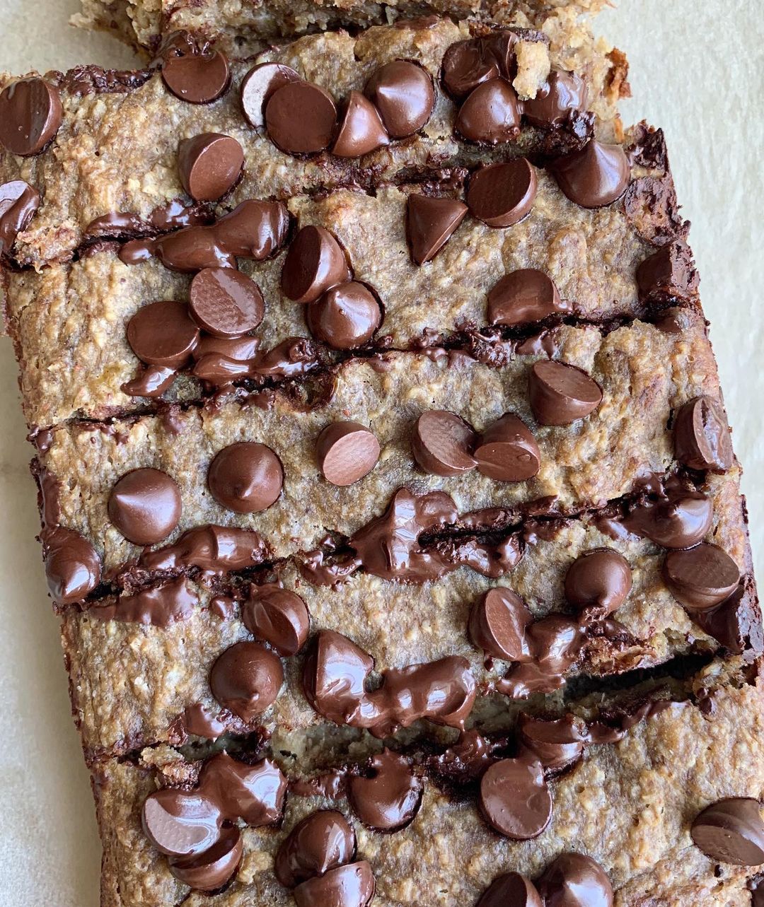 Chocolate Chip Banana Oat Bread