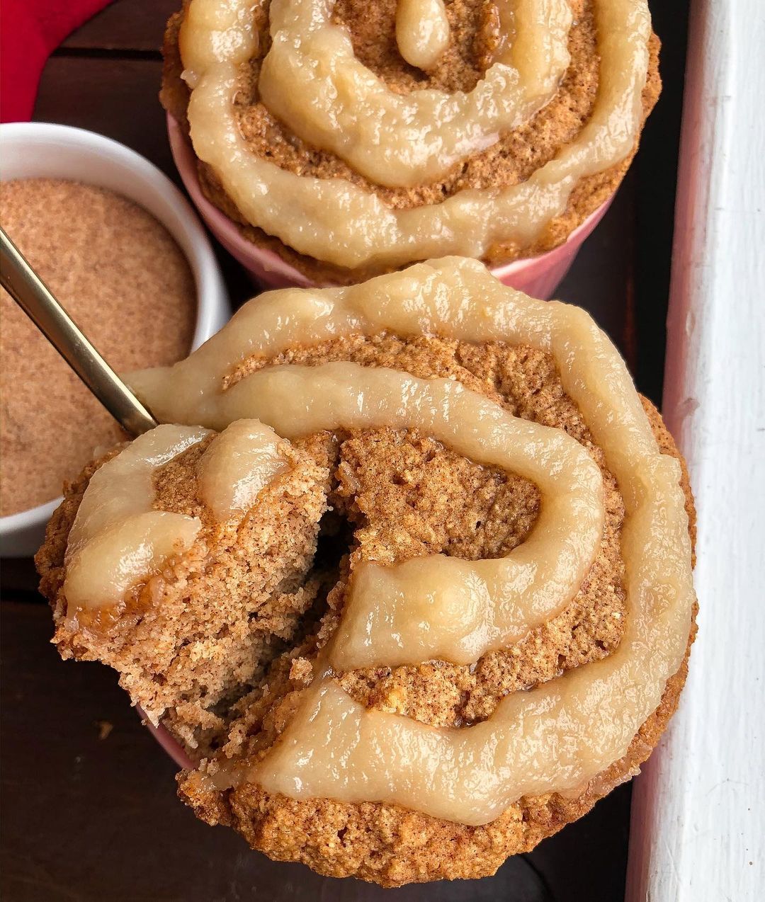 Cinnamon Mug Cakes