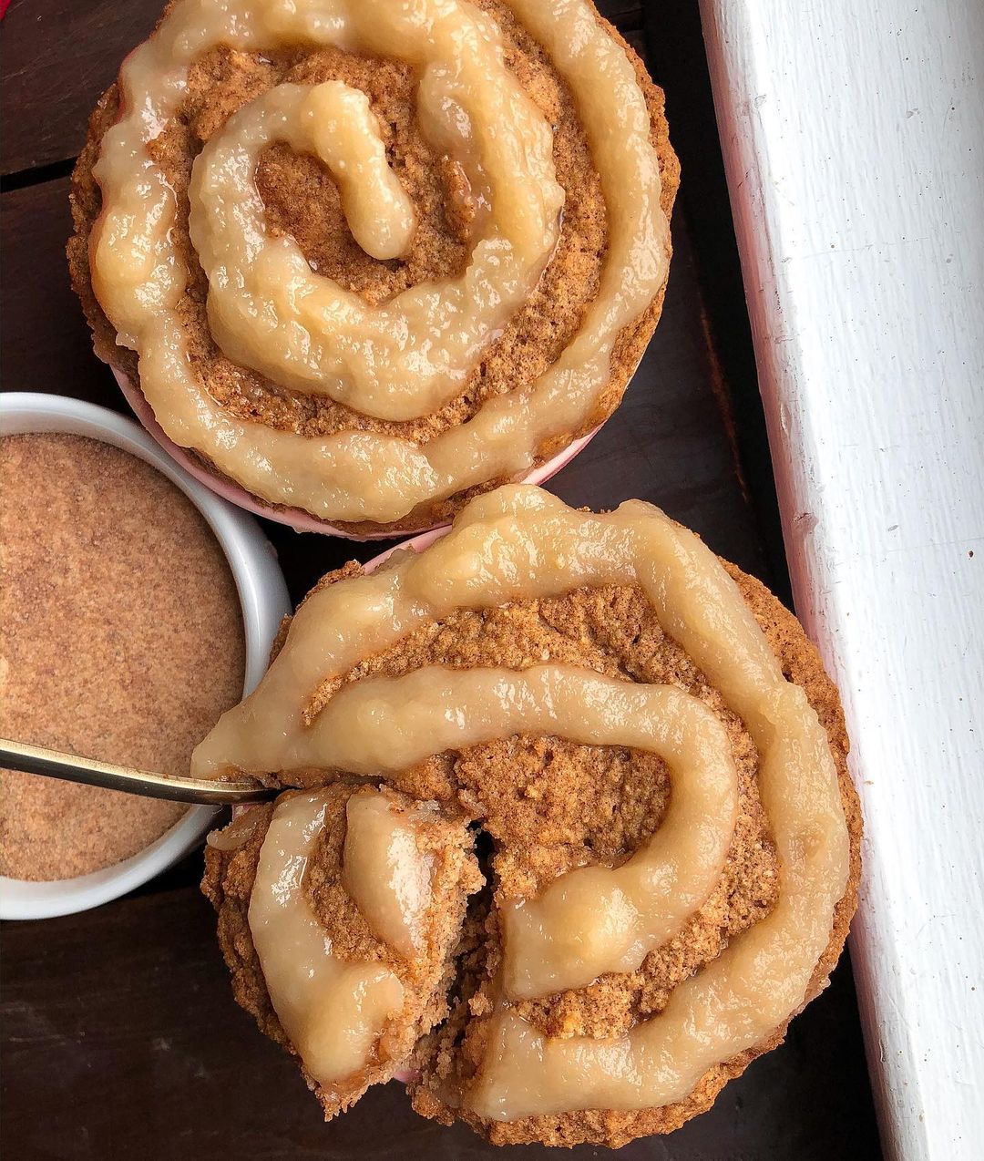 Cinnamon Mug Cakes