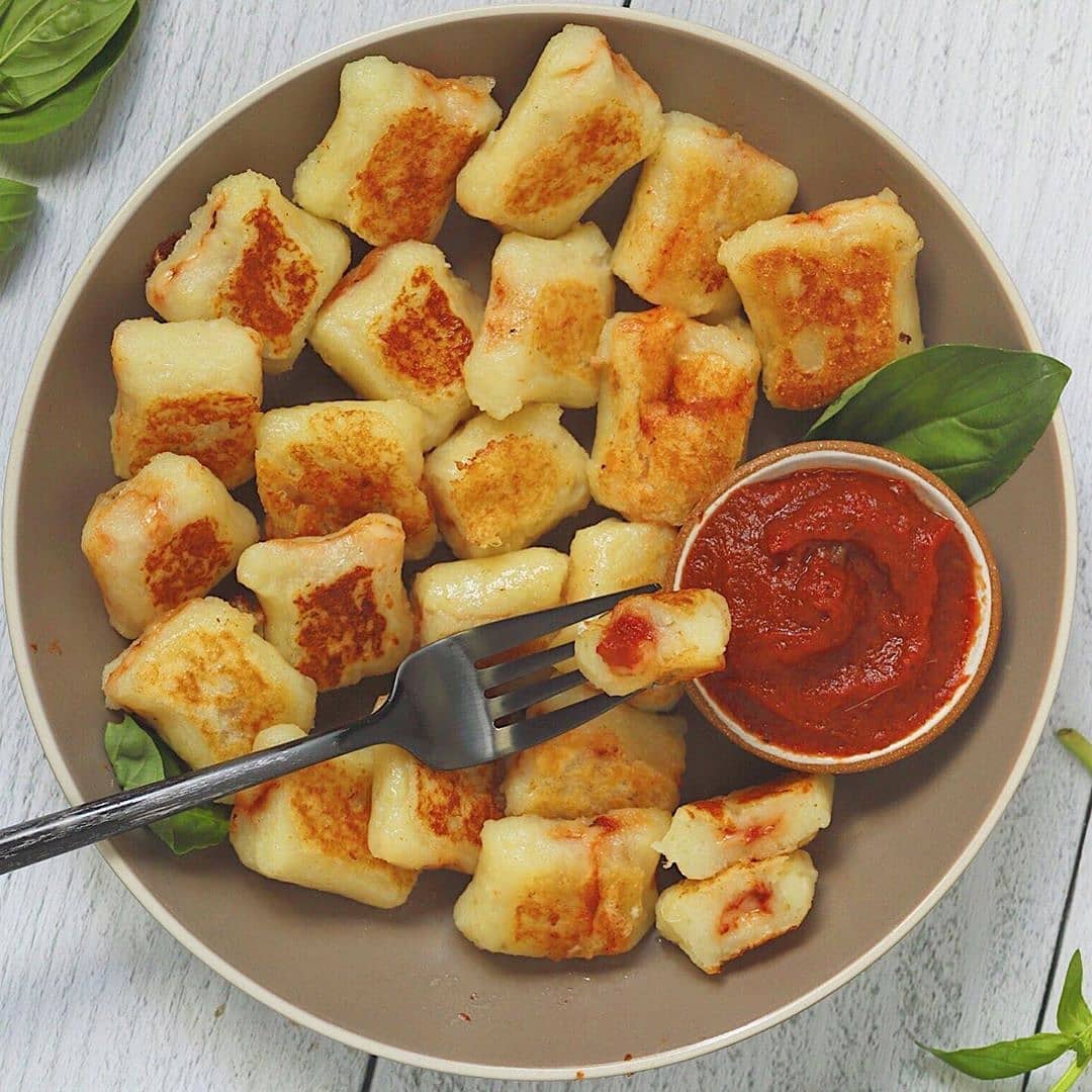 Pizza Stuffed Gnocchi