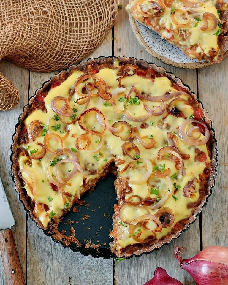 Vegan Caramelized Onion Tart