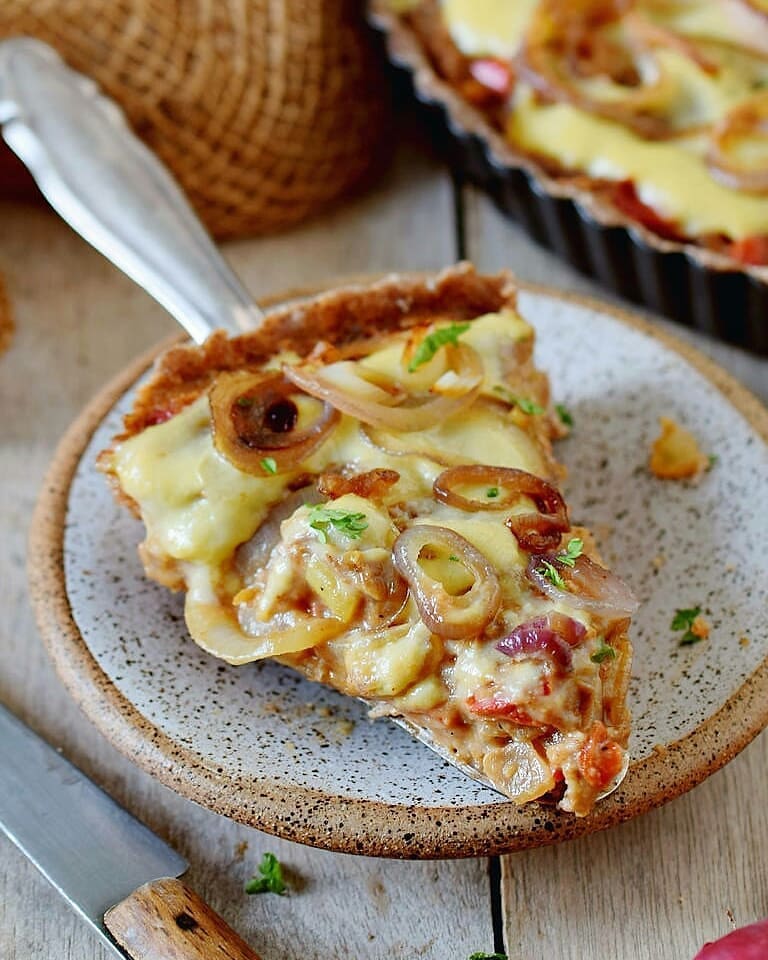 Vegan Caramelized Onion Tart