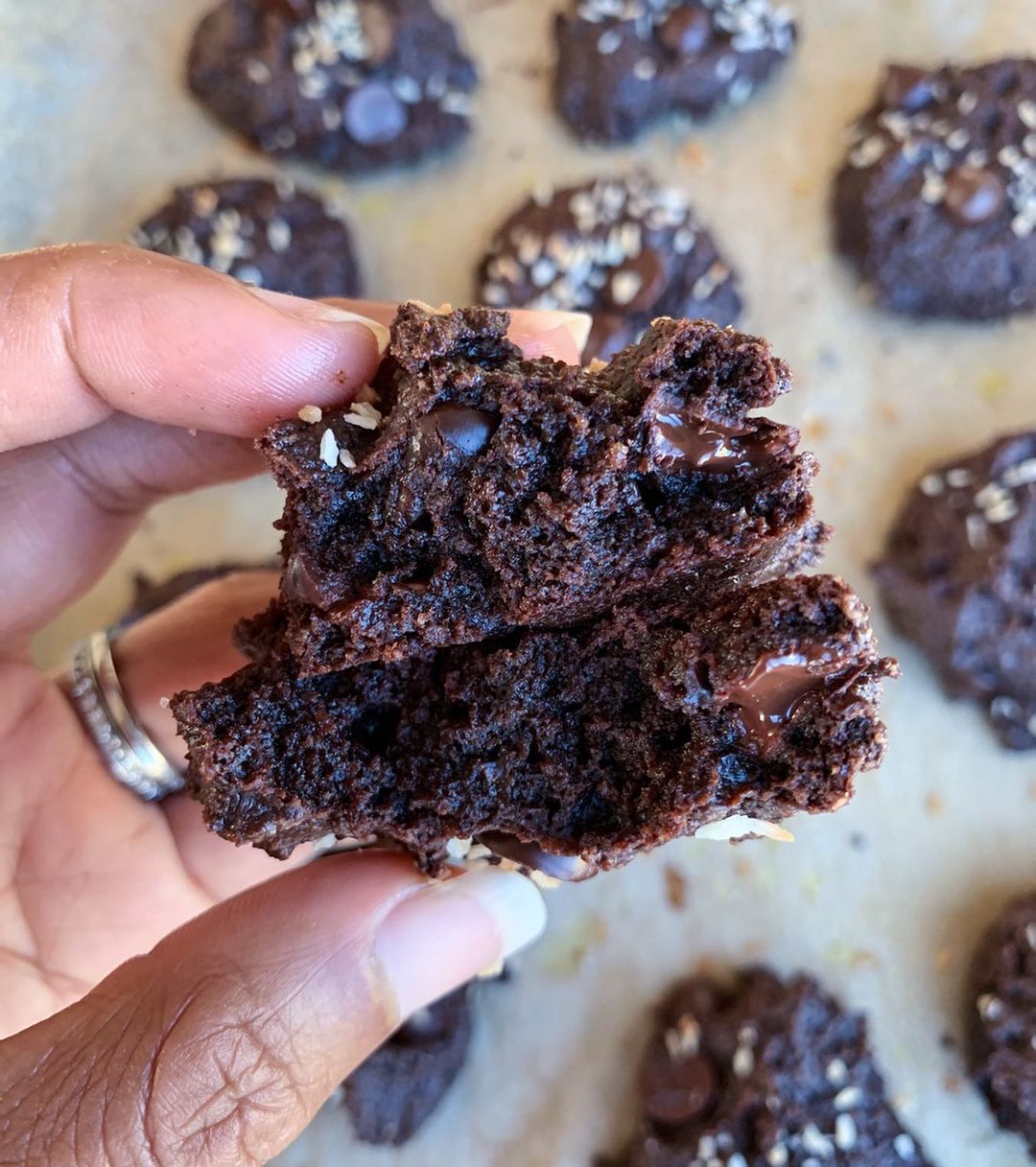 Brownie Batter Cookies