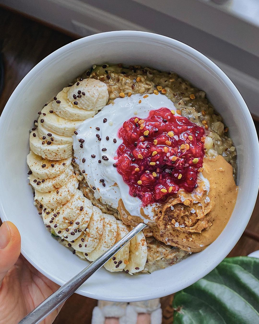 Salted Pb&J Overnight Oats