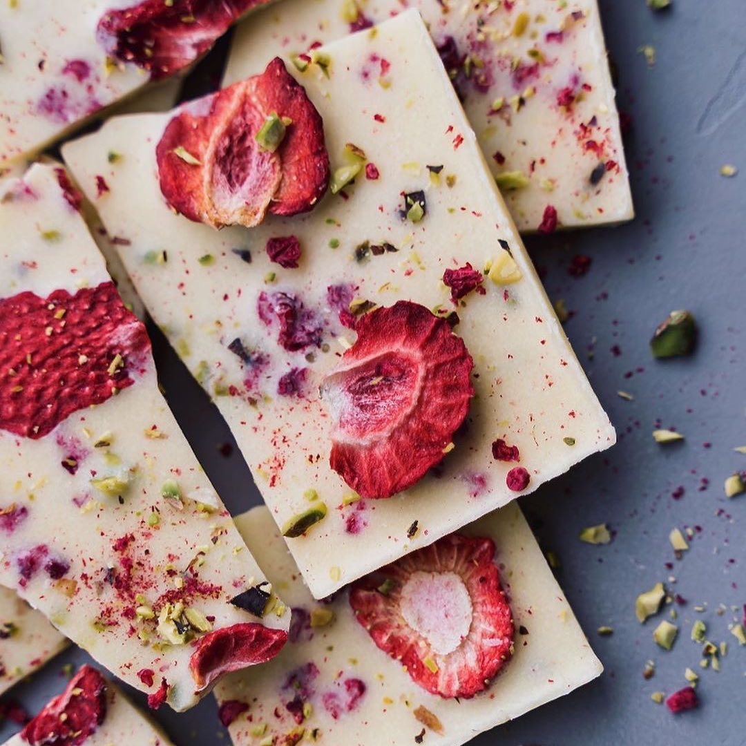 Homemade Vegan White Chocolate Bars