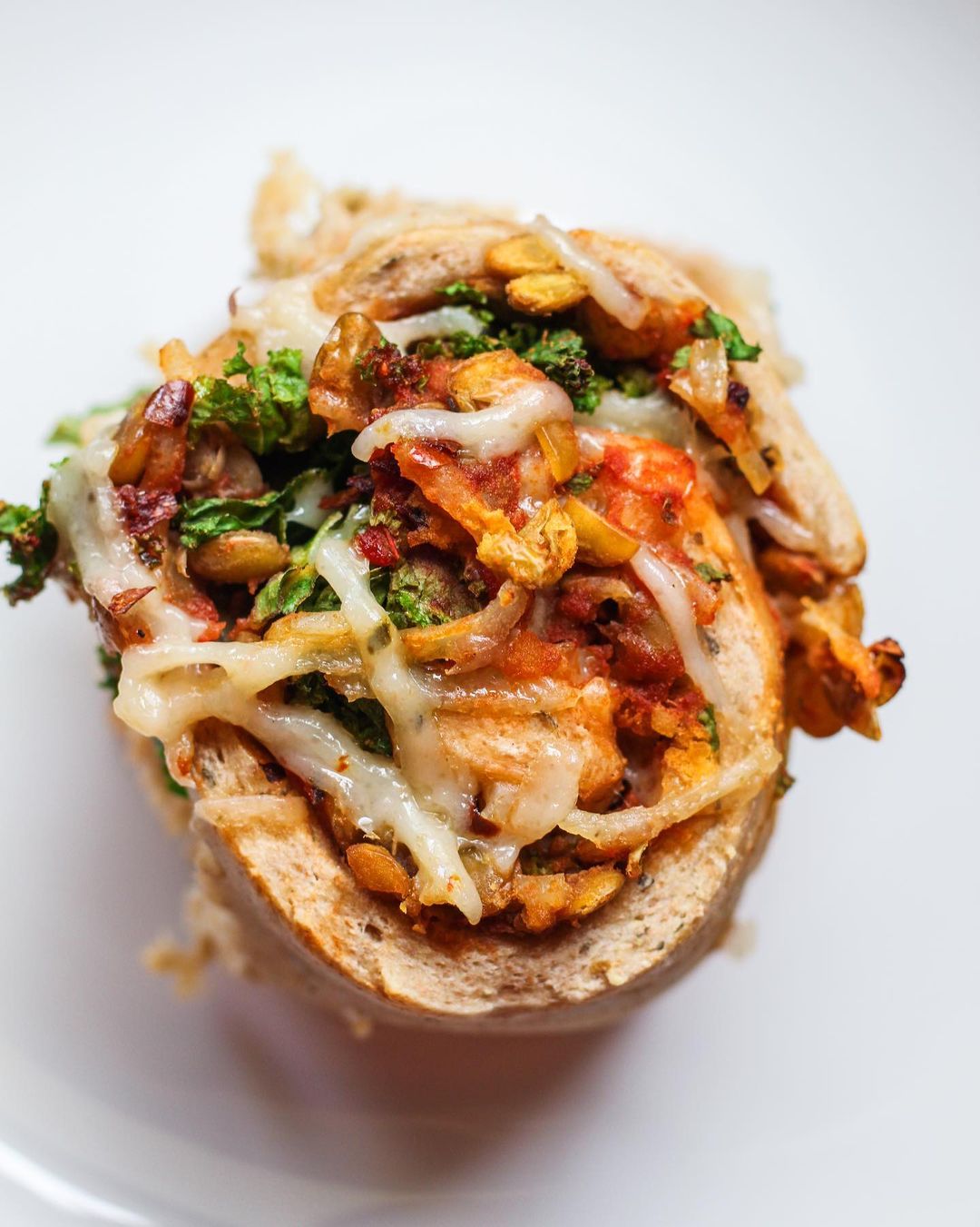 Easy Vegan Pizza Pinwheels