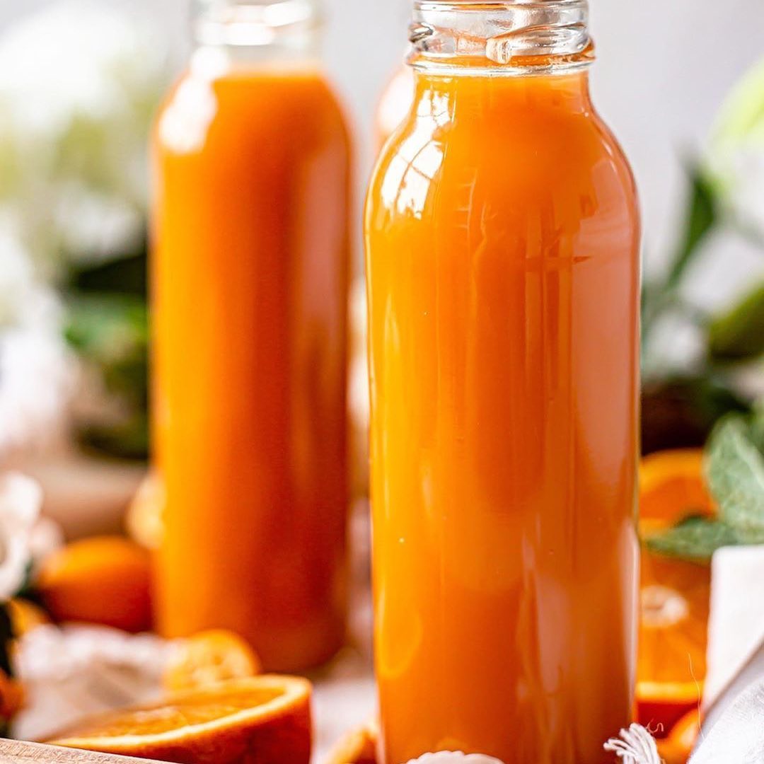 Orange Sunrise Blender Juice