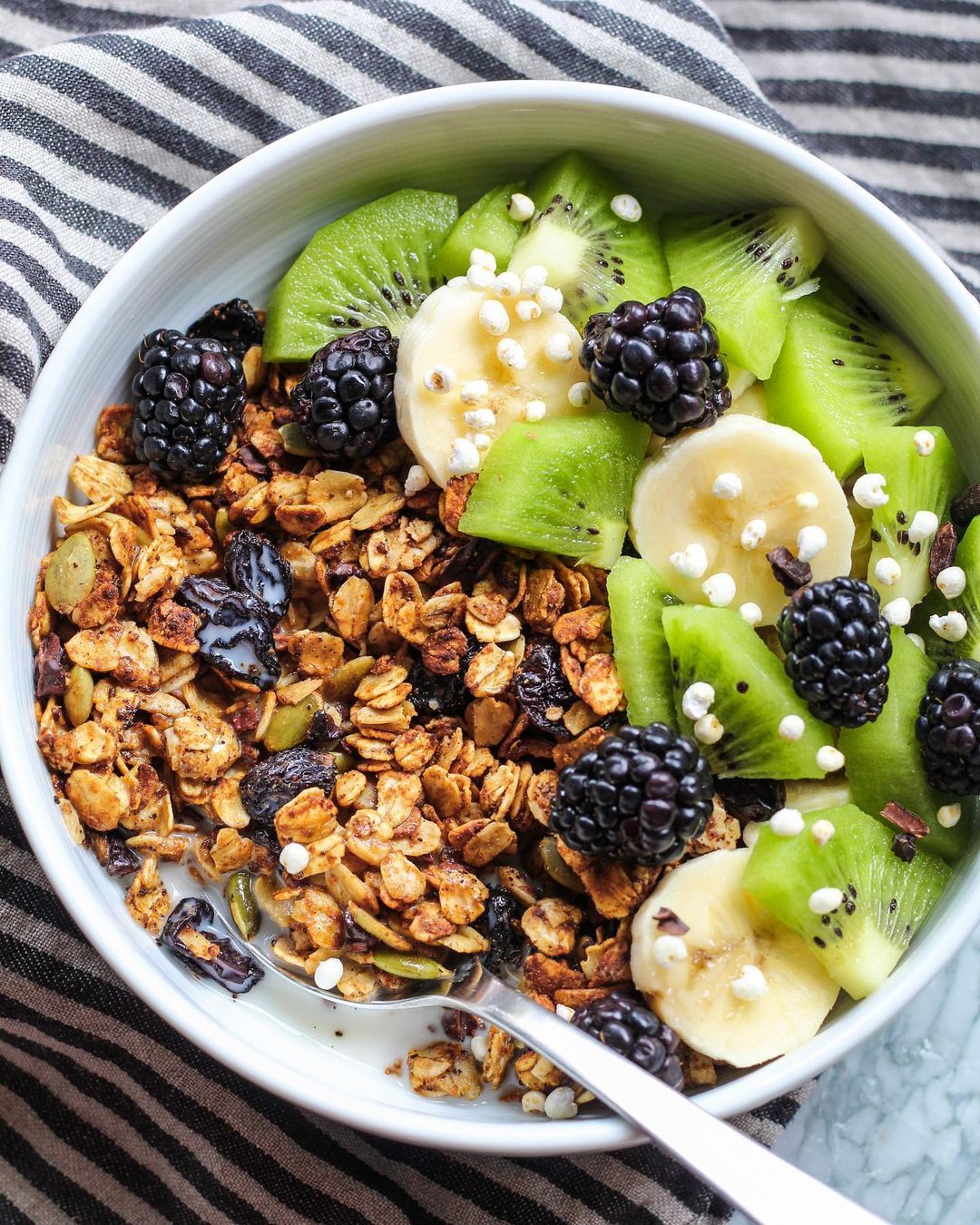 Cinnamon Peanut Butter Granola