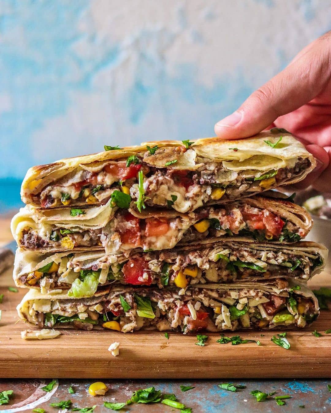 Vegan Crunch Wrap Supreme