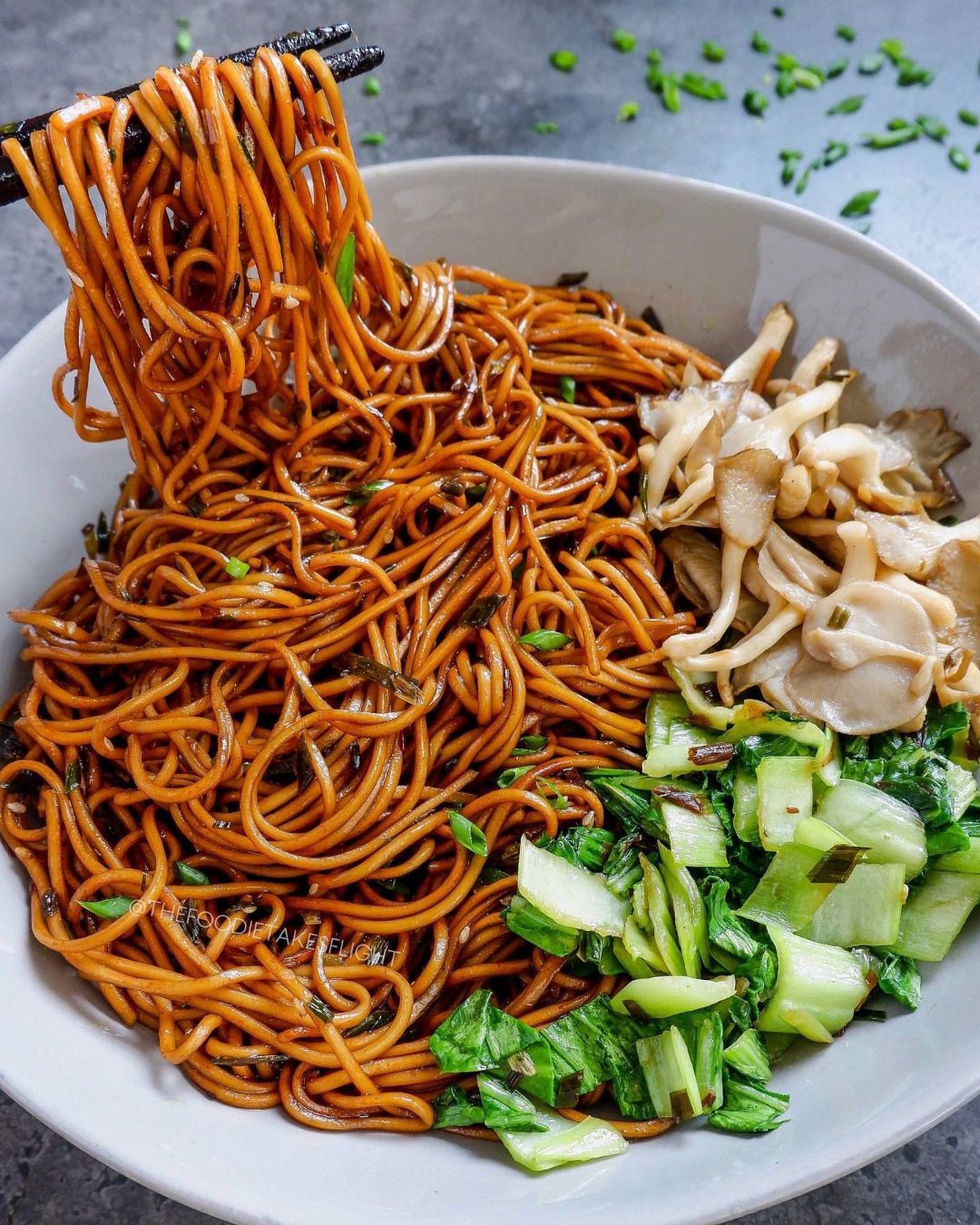 Scallion Oil Noodles