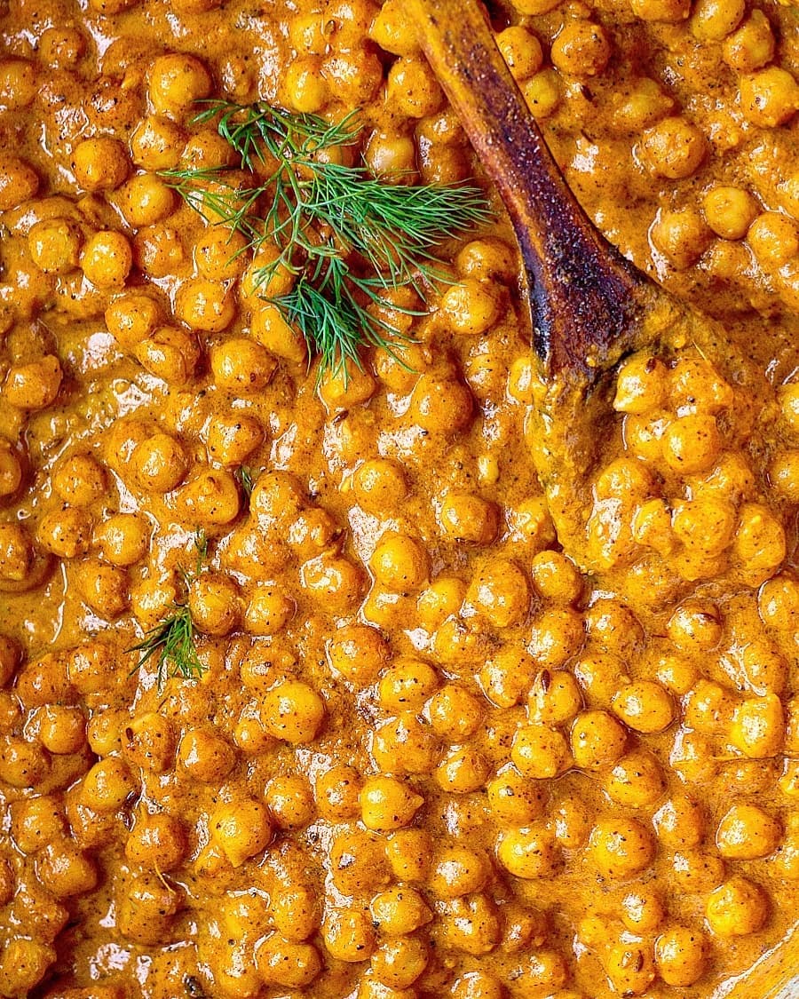Himalayan Style Chickpea Curry with Minimal Spices