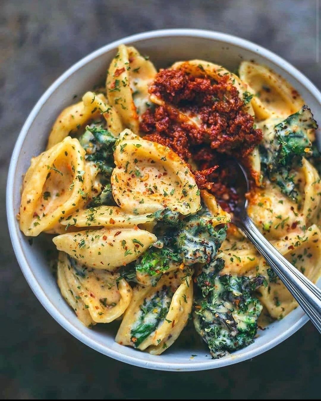 Creamy Cheesy Pasta with Potato Sauce