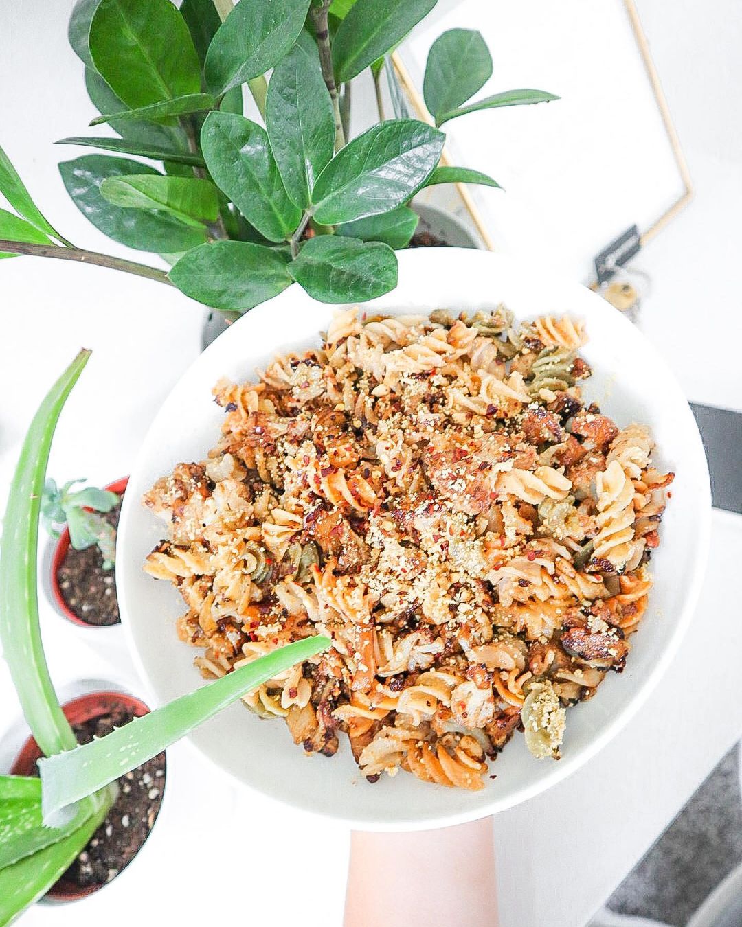Fried Cauliflower Pasta