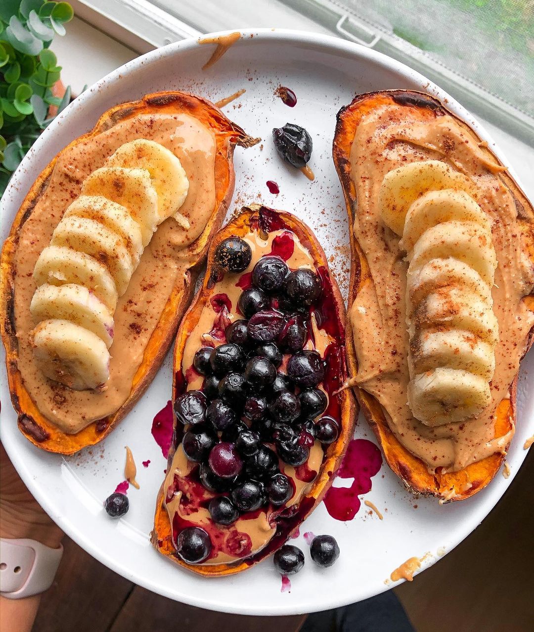Peanut Butter Sweet Potato Toast Breakfast