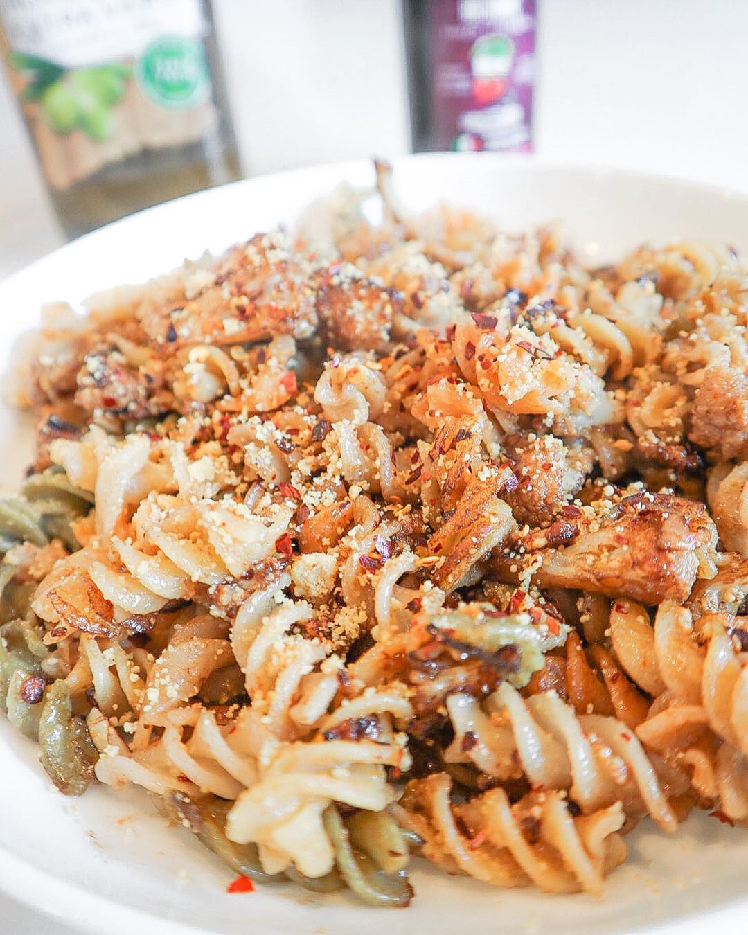 Fried Cauliflower Pasta